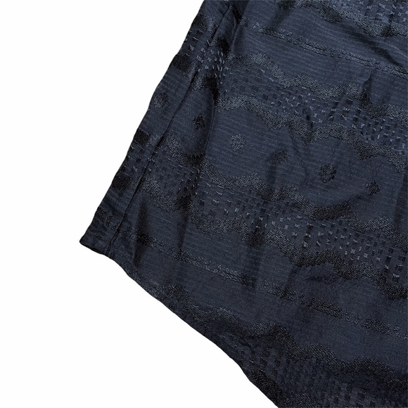 & Other Stories Black Jacquard Button Up Top - 10 - Picture 13 of 13